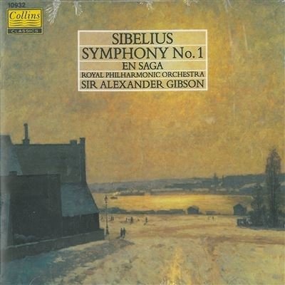 Cover for Jean Sibelius  · Symphony No.1 Op 39 (1899) In Mi (CD)