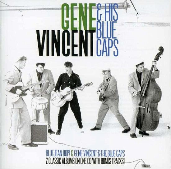 Cover for Gene Vincent &amp; His Blue Caps · Bluejean Bop! &amp; Gene (CD) (2008)