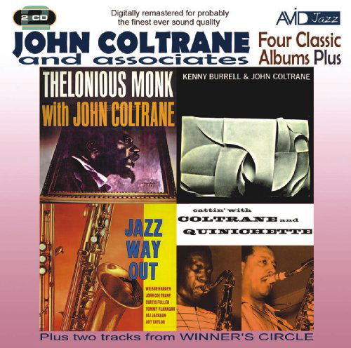 Four Classic Albums Plus (Thelonious Monk With John Coltrane / Cattin With Coltrane And Quinichette / Jazz Way Out / Kenny Burrell & John Coltrane) - John Coltrane - Musik - AVID - 5022810302322 - 30. Mai 2011