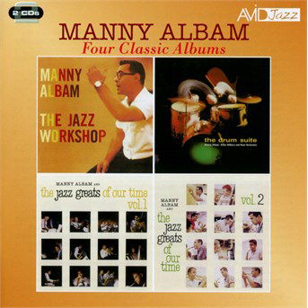 Four Classic Albums (Jazz Workshop / The Drum Suite / The Jazz Greats Of Our Time Vol 1 / The Jazz Greats Of Our Time Vol 2) - Manny Albam - Musiikki - AVID - 5022810711322 - perjantai 27. marraskuuta 2015