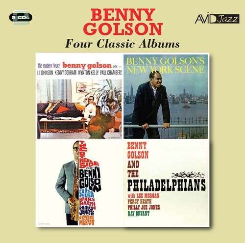 Four Classic Albums (The Modern Touch / Benny Golsons New York Scene / The Other Side Of Benny Golson / And The Philadelphians) - Benny Golson - Musik - AVID - 5022810724322 - 3. august 2018