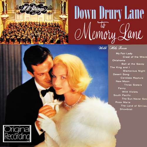 Cover for 101 Strings · Down Drury Lane To Memory Lane Hallmark Pop / Rock (CD) (2011)