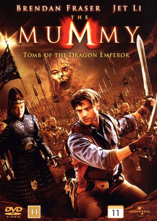 Cover for The Mummy 3 · Mummy 3, the - Dragekejserens Grav [dvd] (DVD) (2024)
