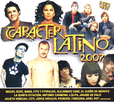 Cover for Various Artists · Caracter Latino 2007 (CD) (2007)