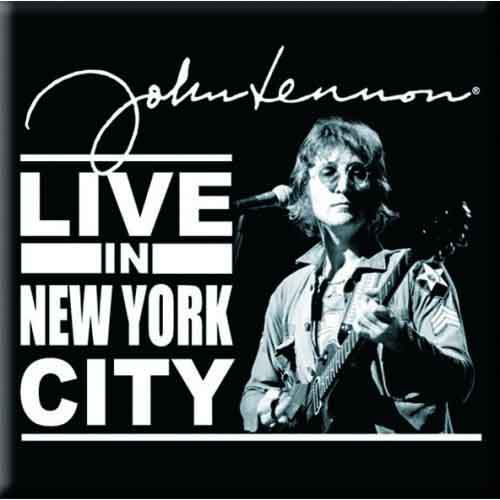 John Lennon Fridge Magnet: Live in New York City - John Lennon - Merchandise - R.O. - 5055295307322 - 17. Oktober 2014