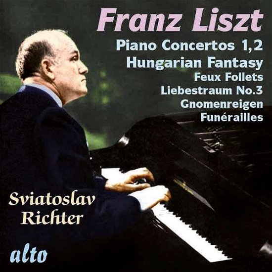 Sviatoslav Richter / Kondrashin / Lso · Liszt Piano Concertos 1.2. Hungarian Fantasy. Solo Pieces Budapest Etc (CD) (2017)
