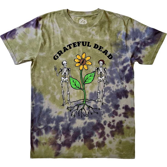 Grateful Dead Unisex T-Shirt: Keep It Green (Wash Collection) - Grateful Dead - Merchandise -  - 5056737259322 - 