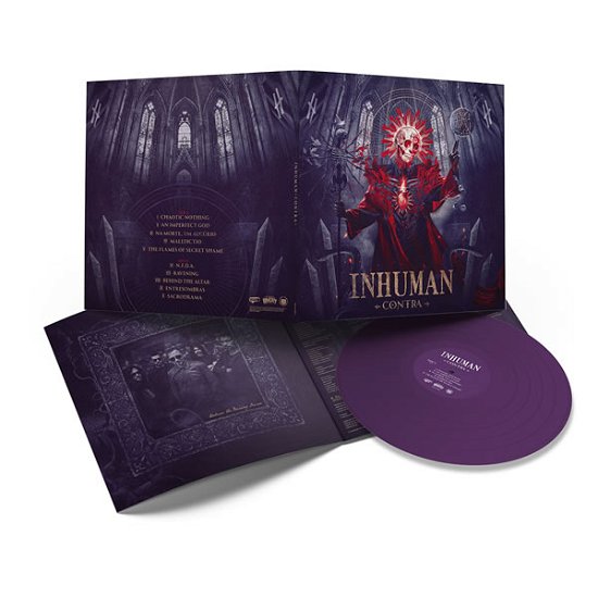 Cover for Inhuman · Contra (Purple Vinyl) (LP) (2020)
