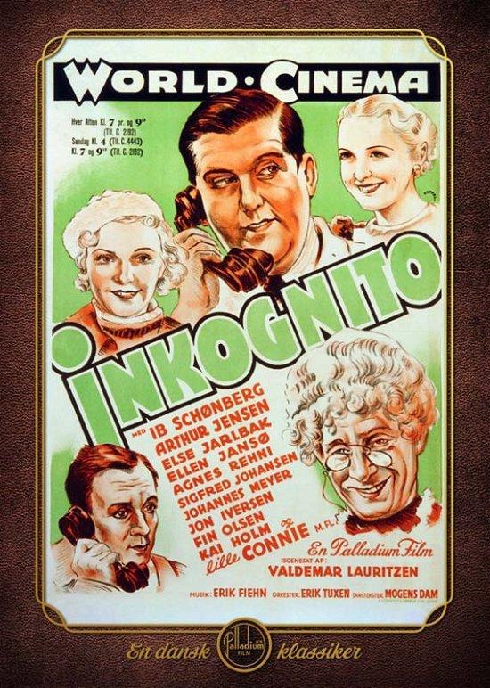 Cover for Inkognito (DVD) (2018)
