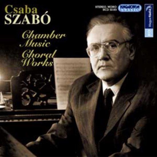 Cover for Szabo · Chamber &amp; Choral Works (CD) (2016)