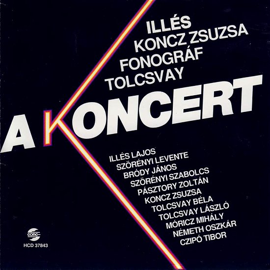 Cover for Koncert (CD) (1996)
