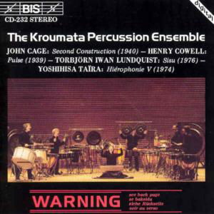 Kroumata Perc Ens - J. Cage - Musikk - BIS - 7318590002322 - 2000