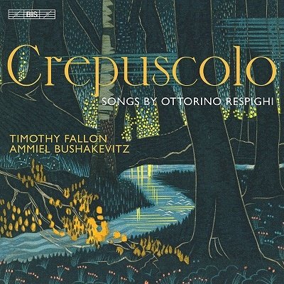 Cover for Fallon / Bushakevitz · Ottorino Resipghi: Crepuscolo (CD) (2022)