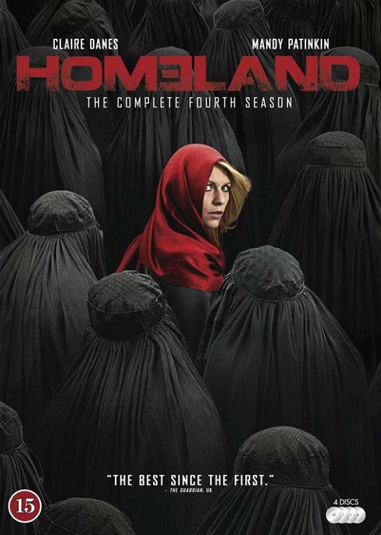 Cover for Homeland · The Complete Fourth Season (DVD) (2015)
