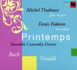 Cover for Tirabosco Michel Denis Federov E · Printemps (Bach-Vivaldi) (CD) (2011)
