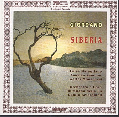 Cover for U. Giordano · Siberia (CD) (2004)