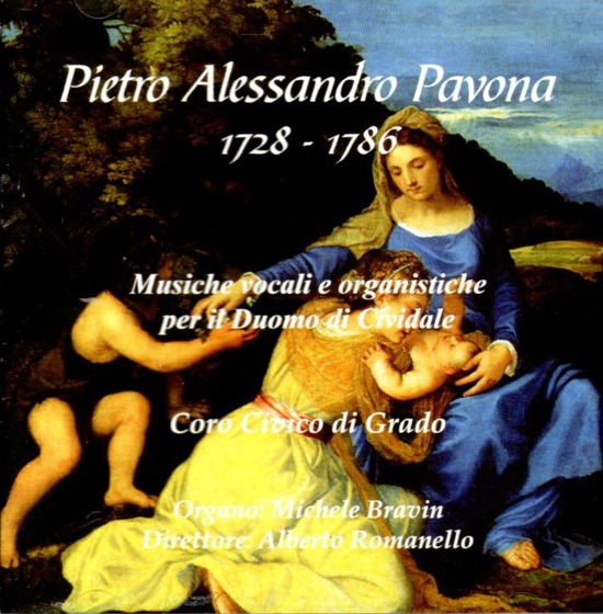 Cover for Coro Civico Di Grado · Pavona: Musiche Per Il Duomo Di Cividale (CD) (2022)