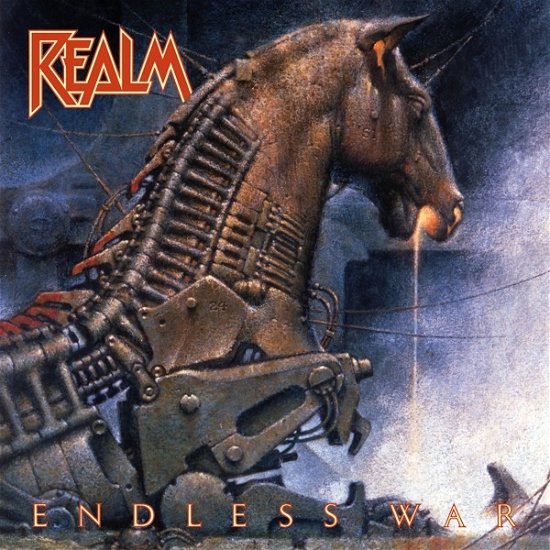 Cover for Realm · Endless War (LP) [Coloured edition] (2023)