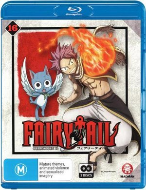 Cover for Fairy Tail Collection 16 (Eps 176 · Fairy Tail Collection 16 (Blu-ray) (2015)