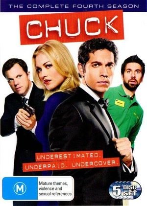Chuck - Season 4 - Chuck - Movies - Warner Home Video - 9325336130322 - February 1, 2012