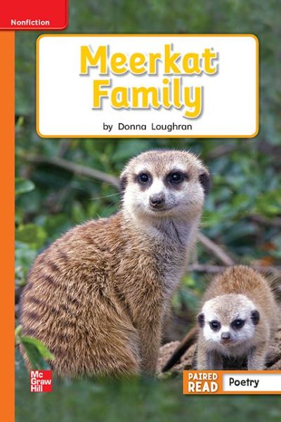 Cover for McGraw Hill · Reading Wonders, Grade 1, Leveled Reader Meerkat Family, Ell, Unit 2, 6-Pack (Pocketbok) (2012)