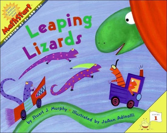 Leaping Lizards - MathStart 1 - Stuart J. Murphy - Bücher - HarperCollins Publishers Inc - 9780060001322 - 21. April 2016