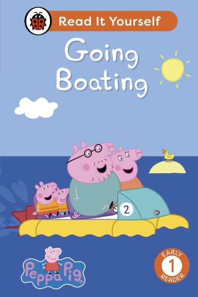 Cover for Ladybird · Peppa Pig Going Boating: Read It Yourself - Level 1 Early Reader - Read It Yourself (Innbunden bok) (2024)