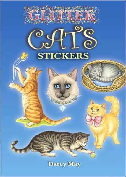 Cover for Darcy May · Glitter Cats Stickers - Little Activity Books (MERCH) (2006)