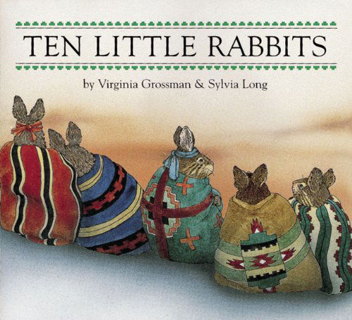 Cover for Virginia Grossman · Ten Little Rabbits (Board book) (1998)