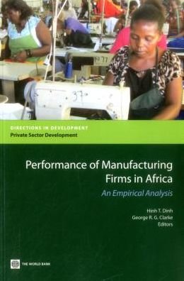 Cover for Hinh T Dinh · Quantitative Analyses of the Performance of Manufacturing Firms in Africa (Taschenbuch) (2012)