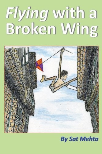 Cover for Sat Mehta · Flying with a Broken Wing (Paperback Bog) (2012)