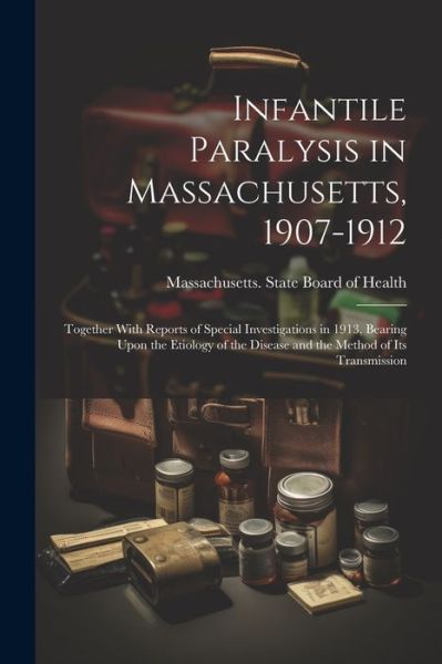 Cover for Massachusetts State Board of Health · Infantile Paralysis in Massachusetts, 1907-1912 (Book) (2023)