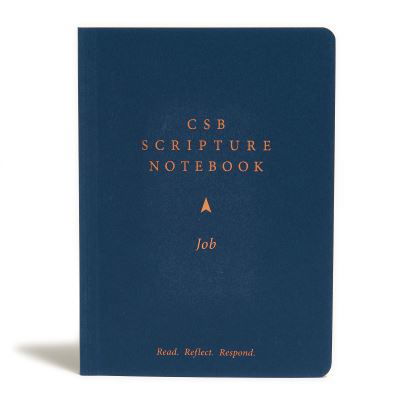 Cover for CSB Bibles by Holman · CSB Scripture Notebook, Job : Read. Reflect. Respond. (Pocketbok) (2021)