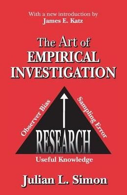 Cover for Julian L. Simon · The Art of Empirical Investigation (Hardcover Book) (2017)