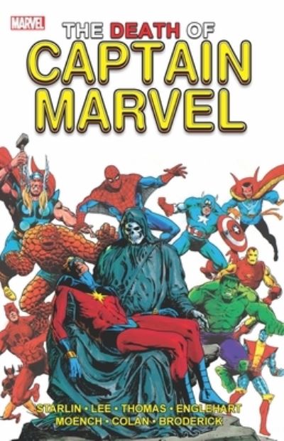 Cover for Jim Starlin · The Death of Captain Marvel Gallery Edition (Innbunden bok) (2021)