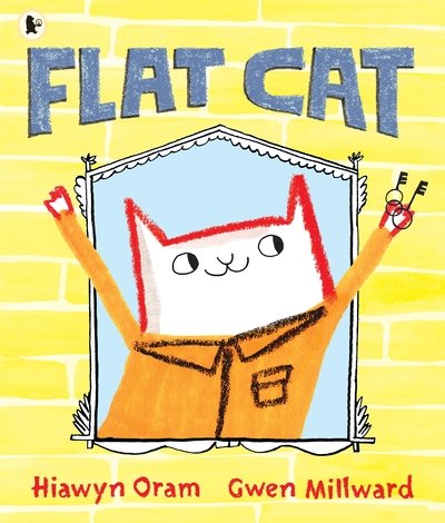 Cover for Hiawyn Oram · Flat Cat (Pocketbok) (2020)
