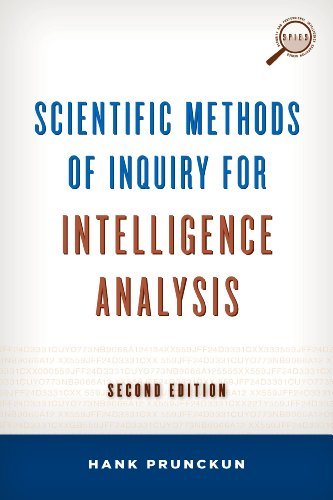 Cover for Hank Prunckun · Scientific Methods of Inquiry for Intelligence Analysis - Security and Professional Intelligence Education Series (Pocketbok) [Second edition] (2014)