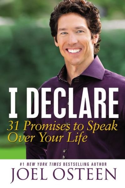 Cover for Joel Osteen · I Declare: 31 Promises to Speak over Your Life (Paperback Book) (2013)