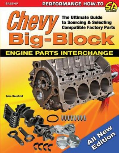 Cover for John Baechtel · Chevy Big-Block Engine Parts Interchange: The Ultimate Guide to Sourcing and Selecting Compatible Factory Parts (Paperback Book) (2014)