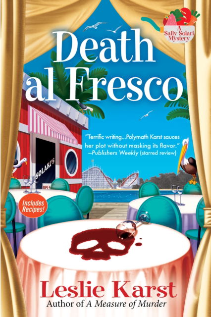 Cover for Leslie Karst · Death al Fresco: A Sally Solari Mystery (Hardcover Book) (2018)