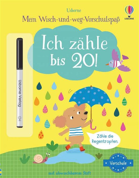 Mein Wisch-und-weg-Vorschulspaß: Ich zähle bis 20! - Jessica Greenwell - Bøker - Usborne Verlag - 9781789415322 - 23. juli 2021