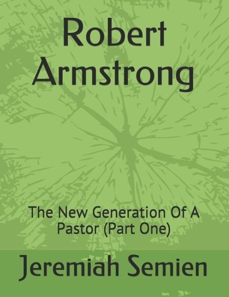Cover for Jeremiah Semien · Robert Armstrong (Paperback Book) (2019)