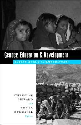 Cover for Heward Christine · Gender, Education and Development: Beyond Access to Empowerment (Pocketbok) (1998)