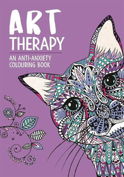 Cover for Lom Art · Art Therapy: An Anti-Anxiety Colouring Book - Art Therapy Colouring (Paperback Book) (2020)