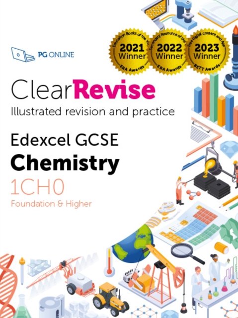 Cover for PG Online Ltd · ClearRevise Edexcel GCSE Chemistry 1CH0 (Pocketbok) (2024)