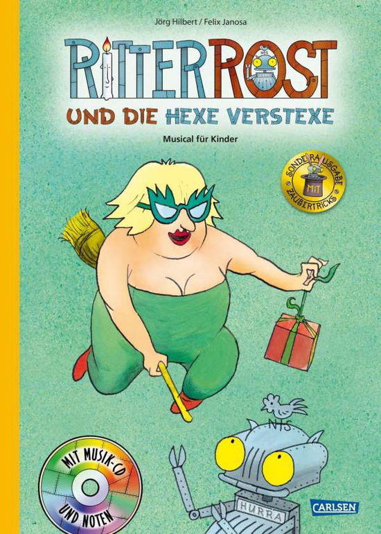 Cover for Hilbert · Ritter Rost und die Hexe,m.CD (Buch)