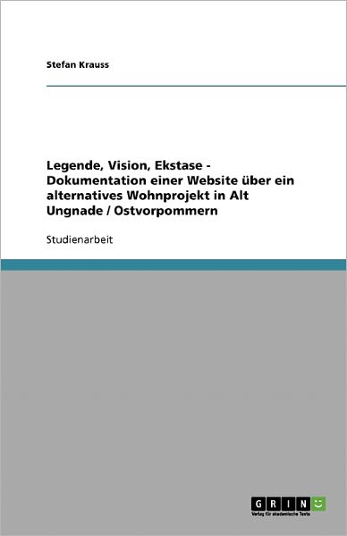 Cover for Krauss · Legende, Vision, Ekstase - Dokum (Book) (2007)