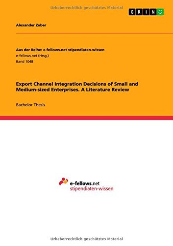 Cover for Zuber · Export Channel Integration Decisi (Book) (2014)