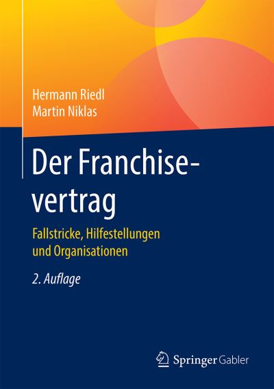 Cover for Riedl · Der Franchisevertrag (Book) (2021)