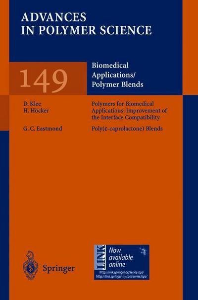 Cover for G C Eastmond · Biomedical Applications Polymer Blends - Advances in Polymer Science (Paperback Book) [Softcover reprint of the original 1st ed. 1999 edition] (2013)
